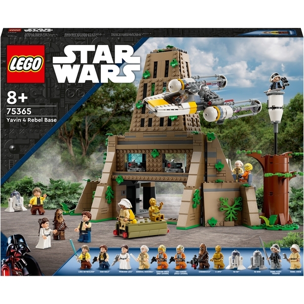 Конструктор LEGO Star Wars База повстанців Явін 4, 1067 деталей (75365) - Pampik - 10