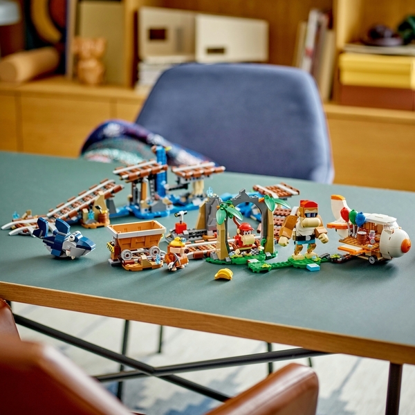 Конструктор LEGO Super Mario™ Поїздка у вагонетці Діді Конга. Додатковий набір, 1157 деталей (71425) - Pampik - 3