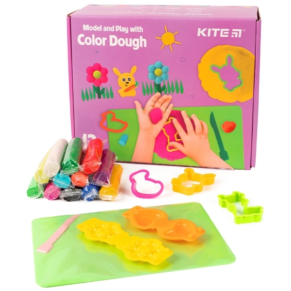 Набор для творчества Kite Лепи и развивайся, 12 цветов (K21-325-01) - Pampik