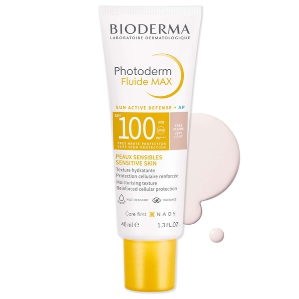 Сонцезахисний тональний флюїд Bioderma Photoderm Max SPF100, 40 мл - Pampik - 2