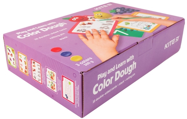 Набор для творчества Kite Лепи и развивайся, 3 цвета (K21-327-01) - Pampik - 3