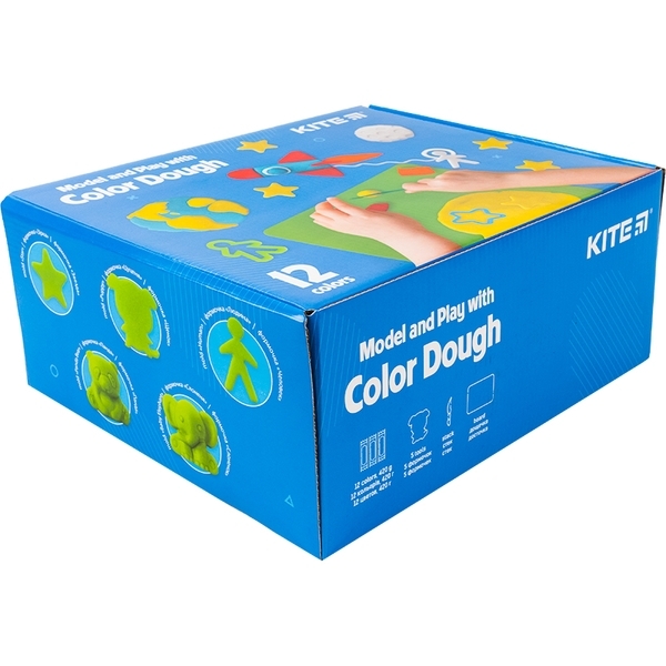 Набор для творчества Kite Лепи и развивайся, 12 цветов (K21-325-02) - Pampik - 3