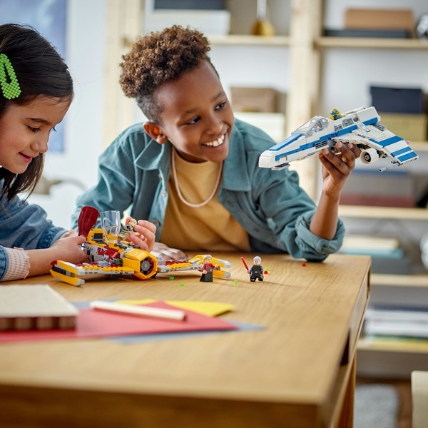 Конструктор LEGO Star Wars™ Винищувач Нової Республіки "E-Wing" проти Зоряного винищувача Шин Хаті, 1056 деталей (75364) - Pampik - 3