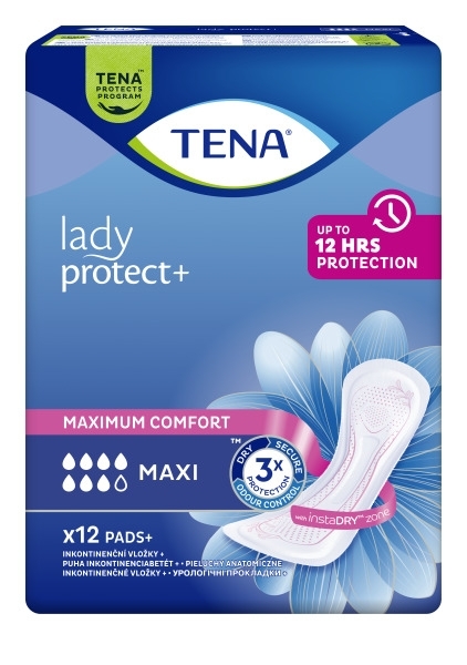 Урологічні прокладки Tena Lady Protect Maxi, 12 шт. - Pampik - 2