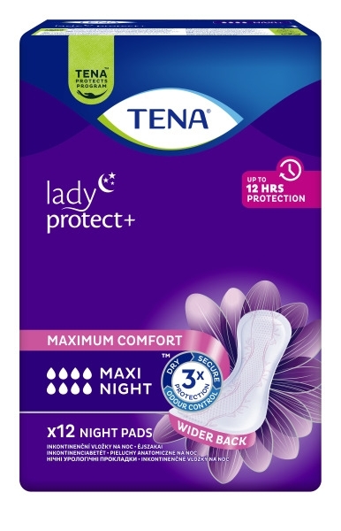 Урологічні прокладки Tena Lady Maxi Night, 12 шт. - Pampik - 2