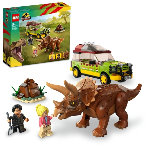 Конструктор LEGO Jurassic World Дослідження трицератопсів, 281 деталь (76959) - Pampik - 9