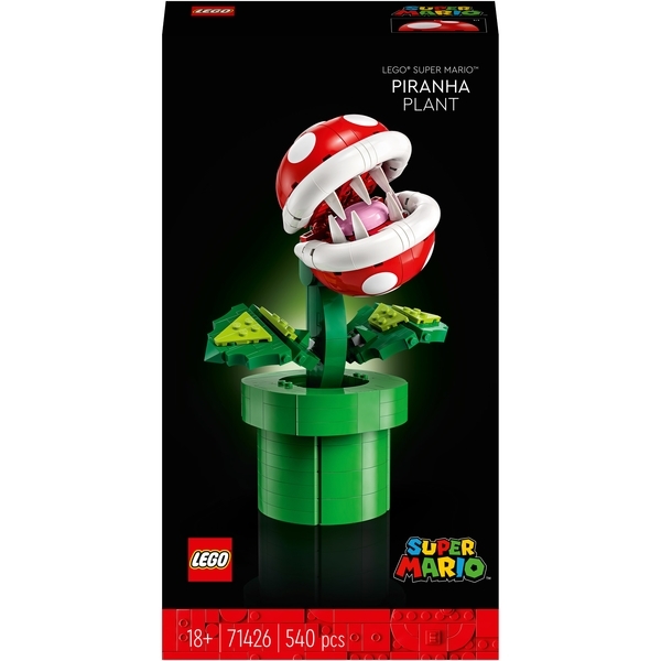 Конструктор LEGO Super Mario Рослина-піранья, 540 деталей (71426) - Pampik