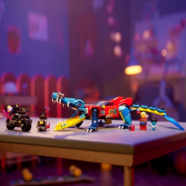 Конструктор LEGO DREAMZzz Автомобіль "Крокодил", 494 деталі (71458) - Pampik - 4