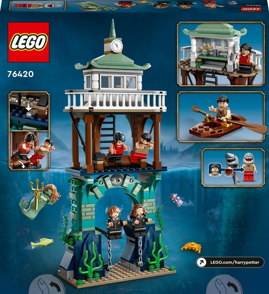 Конструктор LEGO Harry Potter Тричаклунський турнір: Чорне озеро, 349 деталей (76420) - Pampik - 2