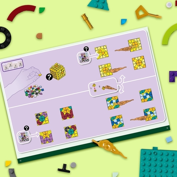 Конструктор LEGO DOTS Гоґвортс. Настільний комплект, 856 деталей (41811) - Pampik - 3