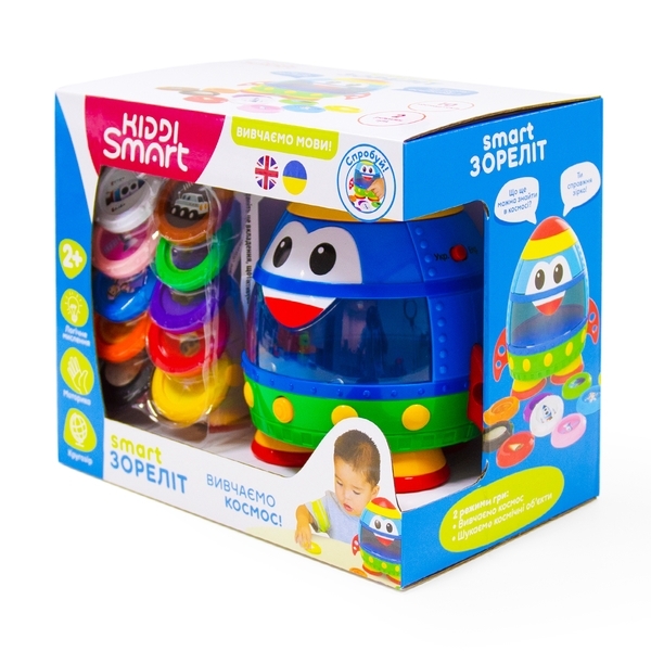 Інтерактивна двомовна іграшка Kiddi Smart - Зореліт (укр. та англ.) - Pampik - 11