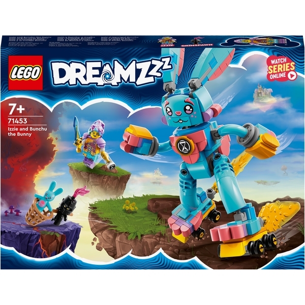 Конструктор LEGO DREAMZzz Іззі й кроленя Бунчу, 259 деталей (71453) - Pampik