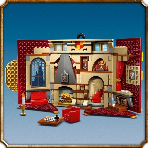 Конструктор LEGO Harry Potter Прапор гуртожитку Ґрифіндор, 285 деталей (76409) - Pampik - 7