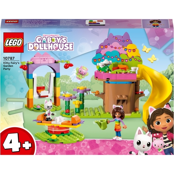 Конструктор LEGO Gabby's Dollhouse Вечірка в саду Феї Кітті, 130 деталей (10787) - Pampik