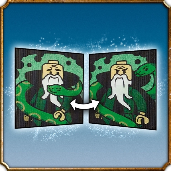 Конструктор LEGO Harry Potter Прапор гуртожитку Слизерин, 349 деталей (76410) - Pampik - 6