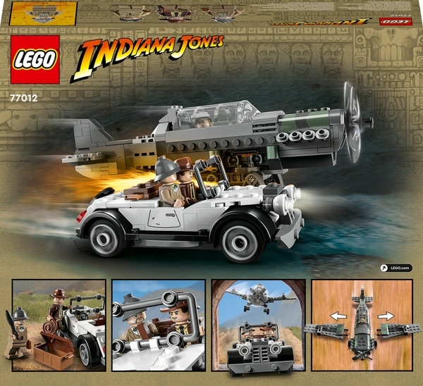 Конструктор LEGO Indiana Jones Переслідування на винищувачі, 387 деталей (77012) - Pampik - 10