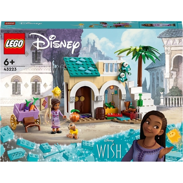 Конструктор LEGO Disney Аша у місті Розас, 154 деталі (43223) - Pampik