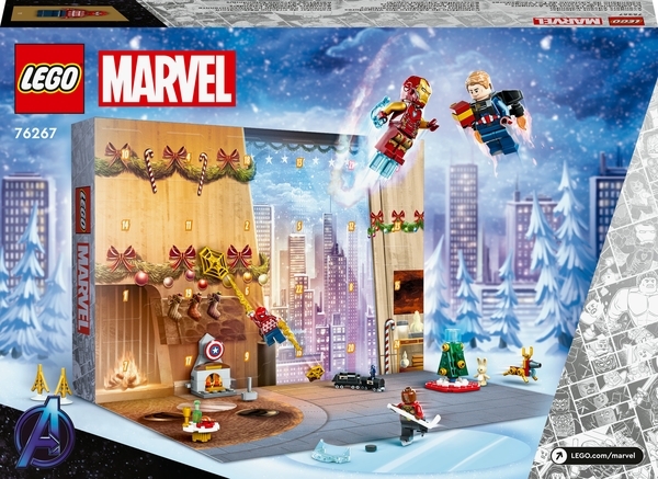 Конструктор LEGO Marvel Новорічний календар "Месники", 243 деталі (76267) - Pampik - 10