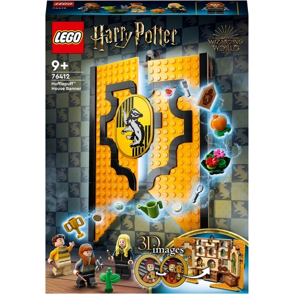 Конструктор LEGO Harry Potter Прапор гуртожитку Гафелпаф, 313 деталей (76412) - Pampik