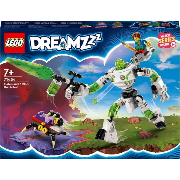 Конструктор LEGO DREAMZzz Матео та робот Z-Blob, 237 деталей (71454) - Pampik