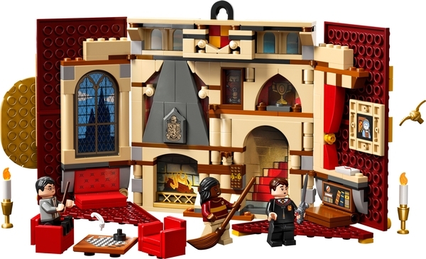 Конструктор LEGO Harry Potter Прапор гуртожитку Ґрифіндор, 285 деталей (76409) - Pampik - 8