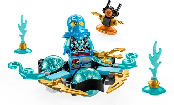 Конструктор LEGO NINJAGO Суперсила дракона Нії дрейф спін-джитсу, 57 деталей (71778) - Pampik - 8