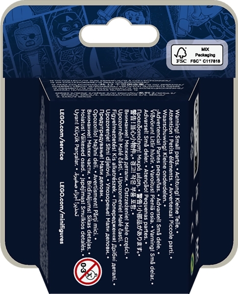 Конструктор LEGO Marvel Мініфігурки, серія 2, 10 деталей (71039) - Pampik - 10