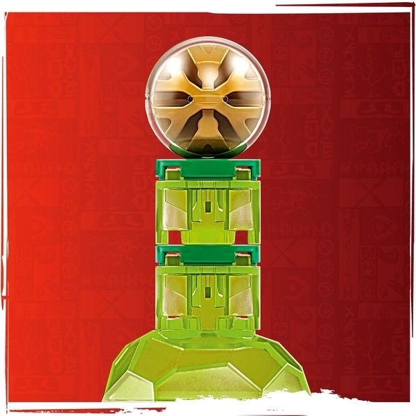 Конструктор LEGO NINJAGO Суперсила дракона Ллойда обертання спін-джитсу, 56 деталей (71779) - Pampik - 4