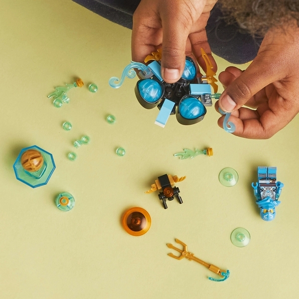 Конструктор LEGO NINJAGO Суперсила дракона Нії дрейф спін-джитсу, 57 деталей (71778) - Pampik - 3