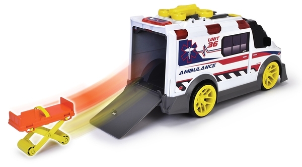 Функциональный автомобиль Dickie Toys Скорая помощь, с аксессуарами, со звуком и светом, 41 см (3307003) - Pampik - 4