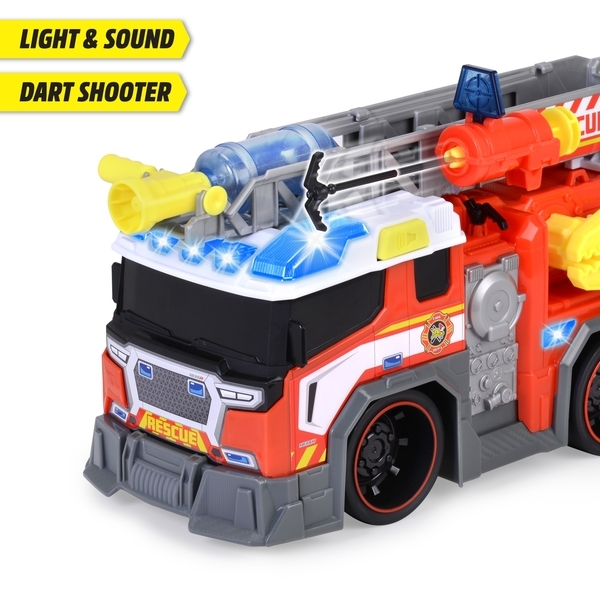 Пожежна машина Dickie Toys Борець з вогнем, зі звуком та світлом, 46 см (3307000) - Pampik - 7