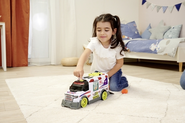 Функциональный автомобиль Dickie Toys Скорая помощь, с аксессуарами, со звуком и светом, 41 см (3307003) - Pampik - 20