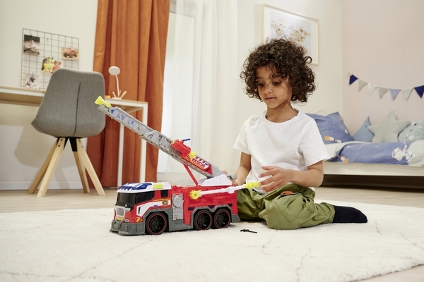 Пожежна машина Dickie Toys Борець з вогнем, зі звуком та світлом, 46 см (3307000) - Pampik - 18