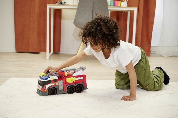 Пожежна машина Dickie Toys Борець з вогнем, зі звуком та світлом, 46 см (3307000) - Pampik - 17