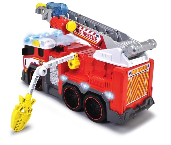 Пожежна машина Dickie Toys Борець з вогнем, зі звуком та світлом, 46 см (3307000) - Pampik - 5