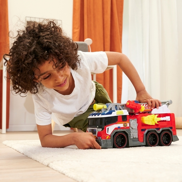 Пожежна машина Dickie Toys Борець з вогнем, зі звуком та світлом, 46 см (3307000) - Pampik - 12