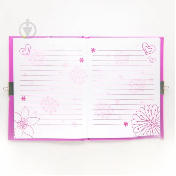 Блокнот на замочке с окошком Malevaro Пончик (W362220-S) - Pampik - 2