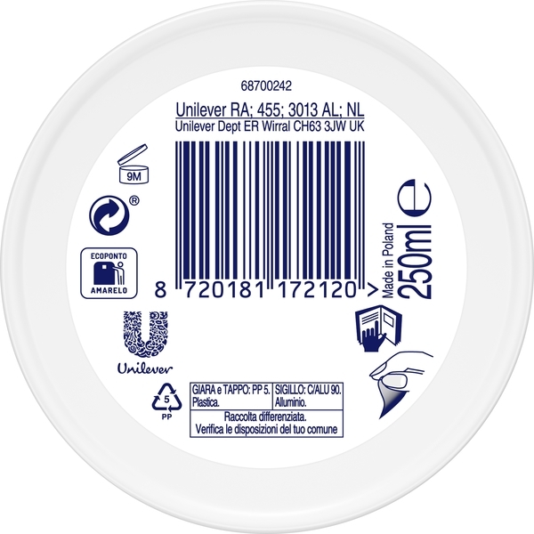 Крем для лица, рук и тела Dove Питательный уход, 250 мл - Pampik - 4