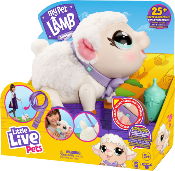 Інтерактивна іграшка Little Live Pets Мій улюбленець маленьке ягня - Pampik - 9