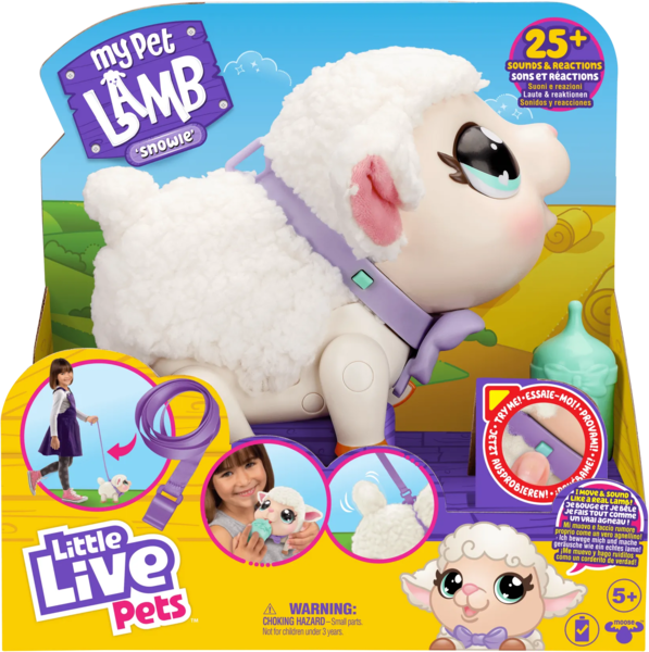 Інтерактивна іграшка Little Live Pets Мій улюбленець маленьке ягня - Pampik