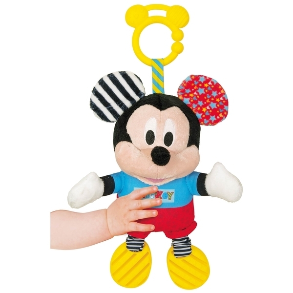 Мягкая игрушка-подвеска на коляску Clementoni Disney Baby "Микки" (17165) - Pampik - 3