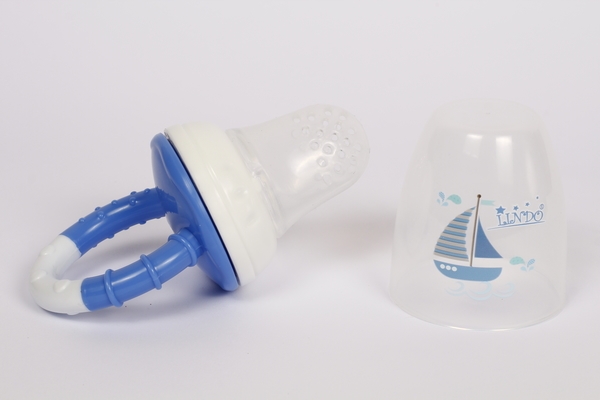 Ніблер із силіконовою насадкою та ковпачком Lindo, синій (LI 815) - Pampik - 2