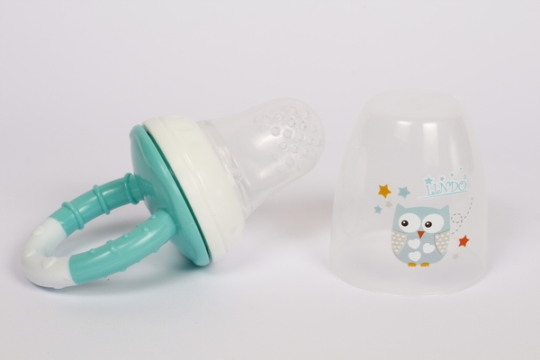 Ніблер із силіконовою насадкою та ковпачком Lindo, зелений (LI 815) - Pampik - 2