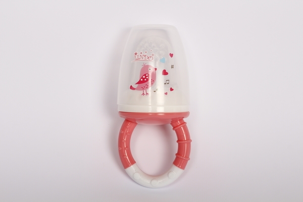 Ніблер із силіконовою насадкою та ковпачком Lindo, рожевий (LI 815) - Pampik
