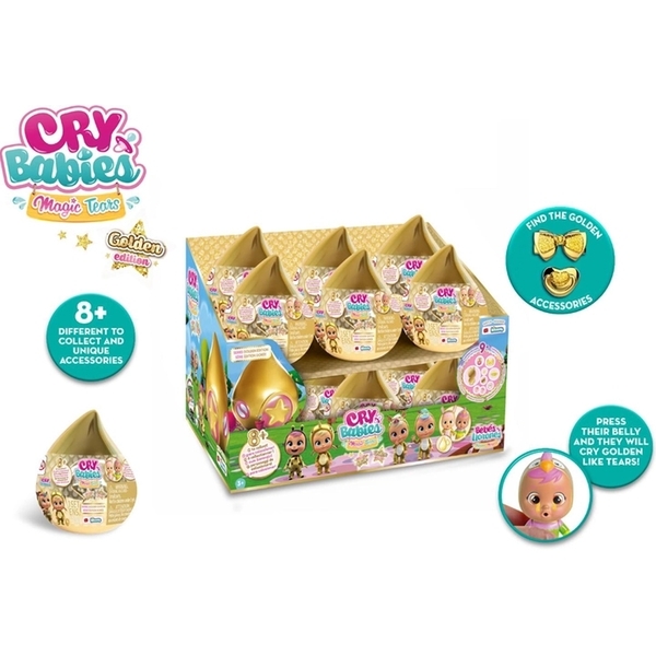 Ігровий набір із лялькою IMC Toys Cry Babies Magic Tears Golden Edition (93348) - Pampik - 8
