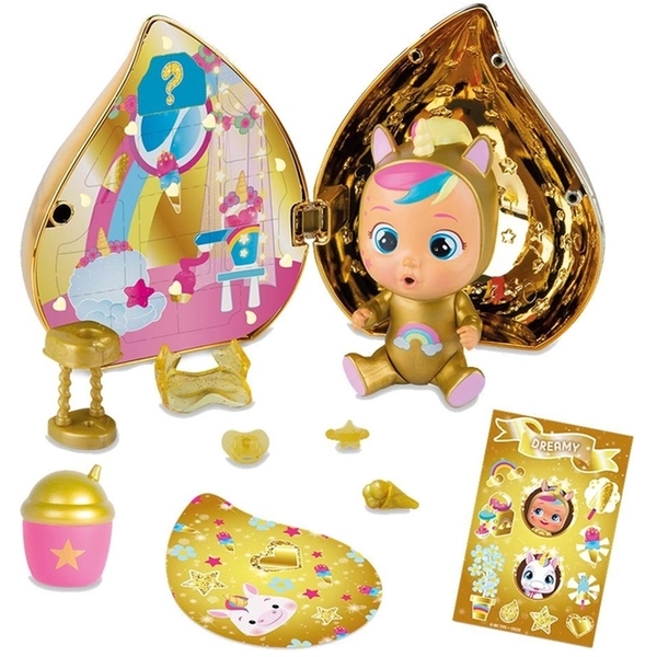 Ігровий набір із лялькою IMC Toys Cry Babies Magic Tears Golden Edition (93348) - Pampik - 2