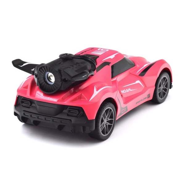 Автомобіль Sulong Toys Spray Car на р/в - Sport (рожевий, 1:24, туман) - Pampik - 5
