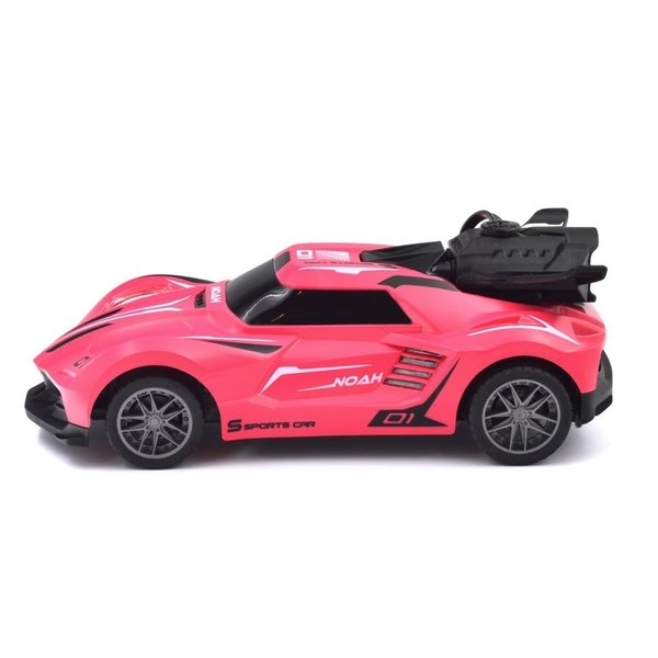 Автомобіль Sulong Toys Spray Car на р/в - Sport (рожевий, 1:24, туман) - Pampik - 8
