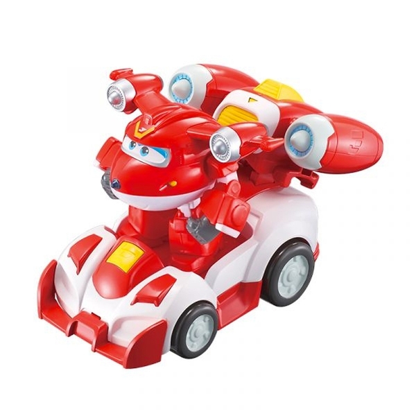 Трансформер Super Wings Supercharge Articulated Action Vehicle Джет (EU740991V) - Pampik - 3