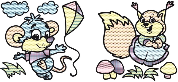 Водяні розмальовки. Слоненя (F00013988) - Pampik - 3